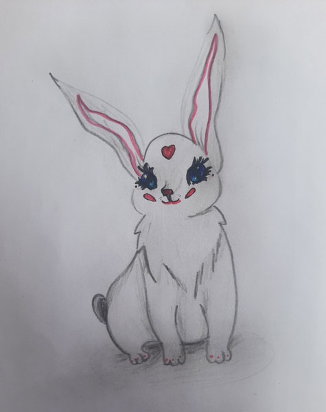 Конкурс Нарисуй Кролика в стиле аниме, Ярлыкова Ольга