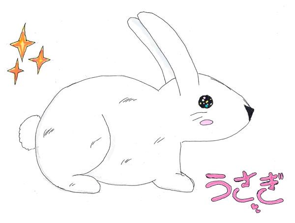 Конкурс Нарисуй Кролика в стиле аниме, Хошев Ника