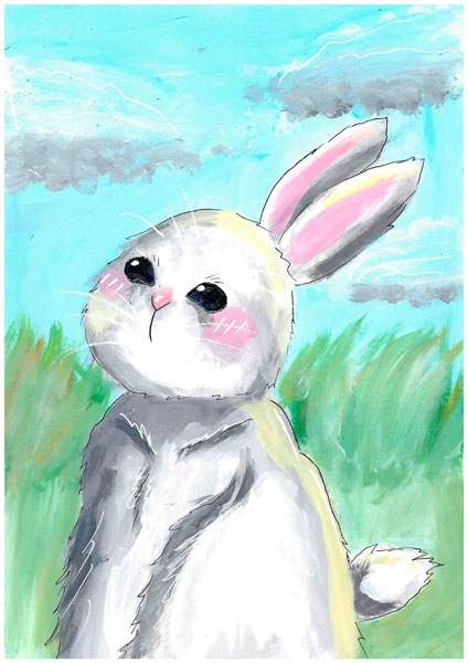 Конкурс Нарисуй Кролика в стиле аниме, Хошева Кира
