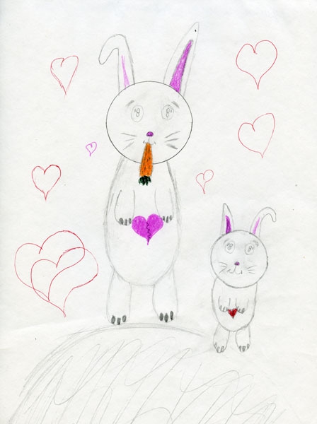 Конкурс Нарисуй Кролика в стиле аниме, Кудлина Дарья