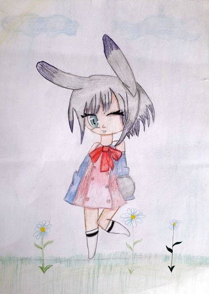 Конкурс Нарисуй Кролика в стиле аниме, Киселёва Юли