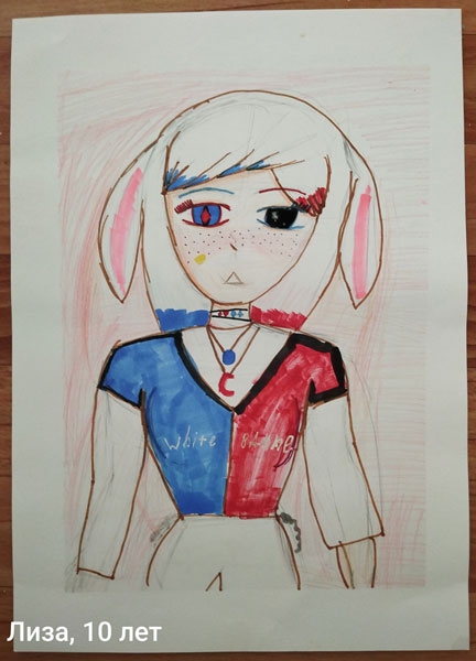 Конкурс Нарисуй Кролика в стиле аниме, Лиза