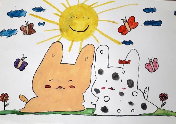 Конкурс Нарисуй Кролика в стиле аниме, Трушникова Елизавета