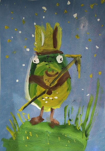 Конкурс рисунков на обложку книги: Царевна-лягушка, Перепеченова Александра