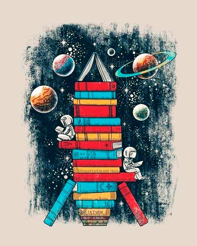 Космические люди и космические книги
