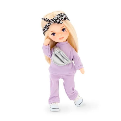 Кукла Миа в фиолетовом спортивном костюме, Orange Toys, Серия &#x27;Спортивный стиль&#x27;