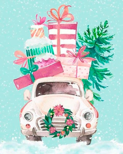 Чудесно упакованные подарки на Новый Год