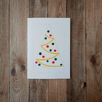 МК Рисуем елочку с шариками, шаг 6