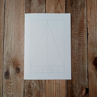 МК Рисуем елочку в оригинальном стиле, шаг 2