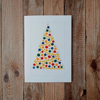 МК Рисуем елочку с шариками, шаг 8