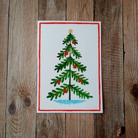 МК Рисуем елочку в классическом стиле, шаг 7