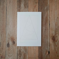 МК Рисуем елочку с шариками, шаг 3