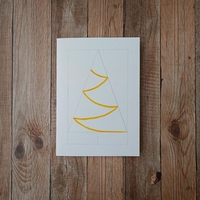 МК Рисуем елочку с шариками, шаг 4