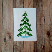 МК Рисуем елочку в классическом стиле, шаг 6