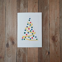 МК Рисуем елочку с шариками, шаг 7