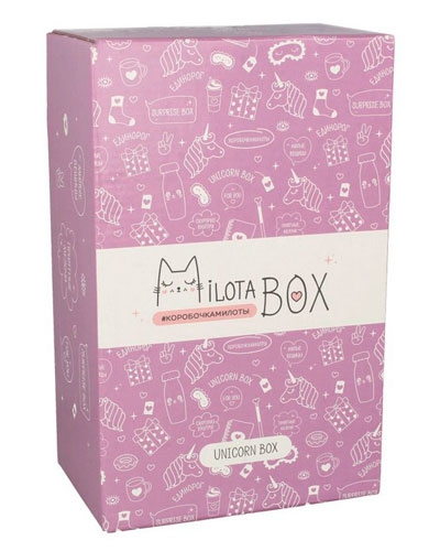 Подарочный набор MilotaBox mini &#x27;Unicorn&#x27; коробочка милоты