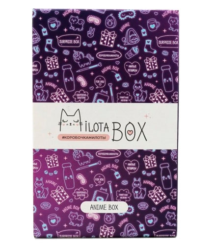 Подарочный набор MilotaBox mini &#x27;Anime Box&#x27; коробочка милоты