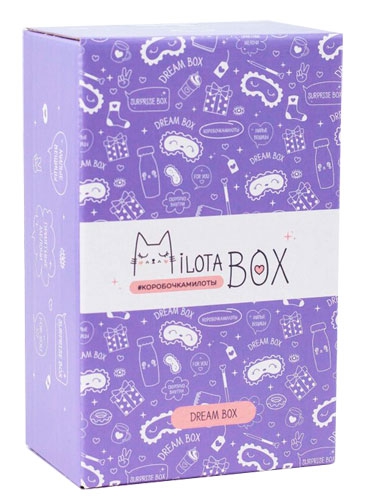 Подарочный набор MilotaBox mini &#x27;Dream&#x27; коробочка милоты