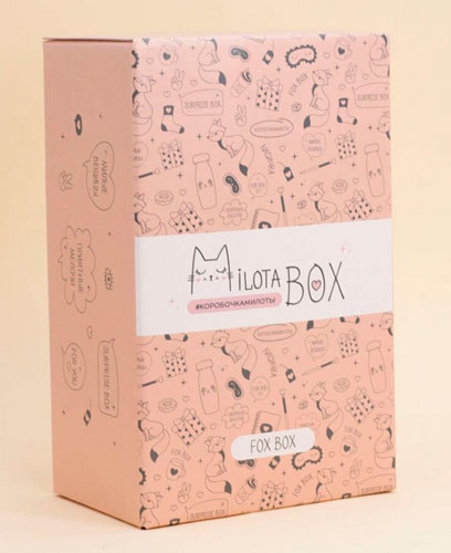 Подарочный набор коробочка милоты "Fox", MilotaBox mini