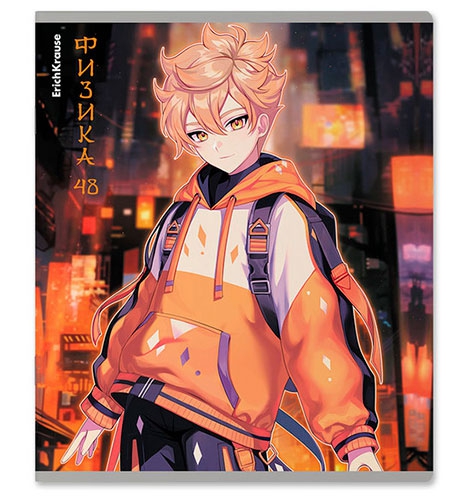 Предметная тетрадь по физике ErichKrause Manga