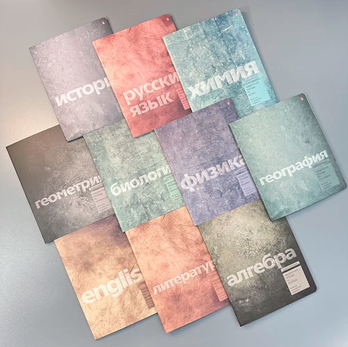 Предметные тетради Альт Stone Color