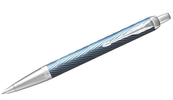 Ручка шариковая Parker IM Premium K318, Blue Grey CT
