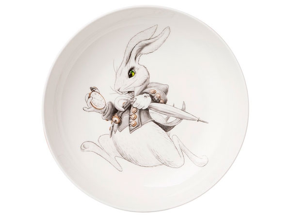 Новогодняя посуда - салатник LEFARD коллекция Wonderland (Страна Чудес)