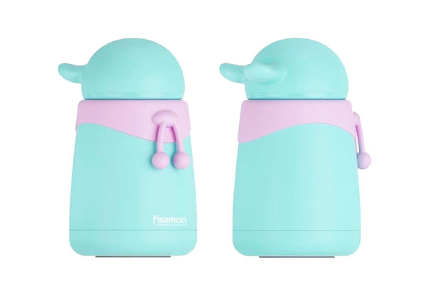 Термос 300 мл, цвета аквамарин, Fissman