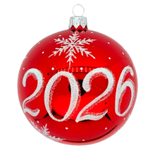 2026 шарик елочный