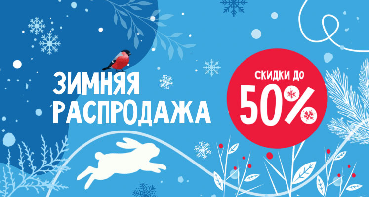 Большая новогодняя распродажа, скидки до 50%!