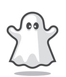 Привидение иконка на Хэллоуин