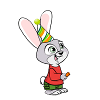 Кролик приглашает на конкурс Рисуем мелками на асфальте