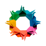 браслет оригами