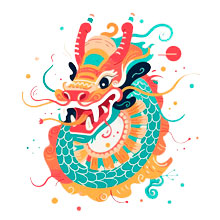 Дракон символ года 2024