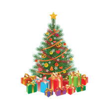 Елочка с подарками