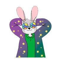 Весенний калейдоскоп Белый Кролик