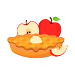 пирог-шарлотка яблочный