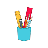 стакан для ручек и карандашей